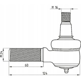 Scythe joint m16x1 5 m24x2 bison 3020505802014