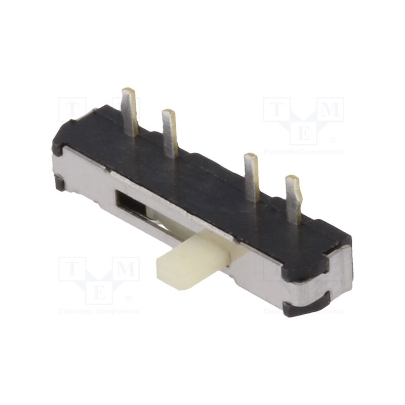1 pcs x KNITTER-SWITCH - MMP 134-R - Switch: slide, Pos: 3, SP3T, 0.3A/4VDC, ON-ON-ON, PCB,THT, -40÷85°C