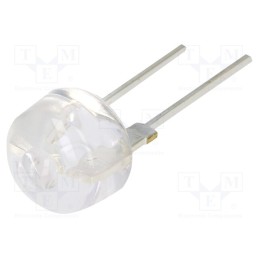 1 pcs x OPTOSUPPLY - OSW5XAAC21U - LED, 10mm, white cold, 80000mcd, 17°, Front: convex, 2.8÷3.6V