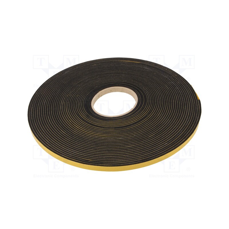 20 m x ROZTOCZE - USPE-10.03 - Gasket, EPDM, Thk: 3mm, black, L: 20m, W: 10mm
