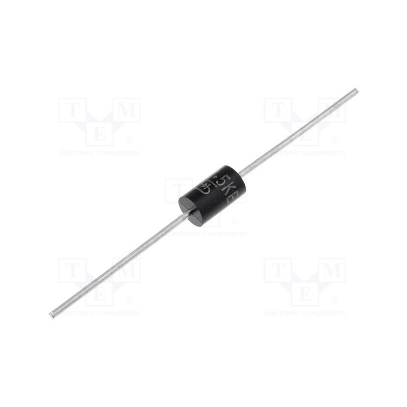 1 pcs x STMicroelectronics - 1.5KE30CA - Diode: TVS, 30V, 36A, bidirectional, DO201, 1.5kW,