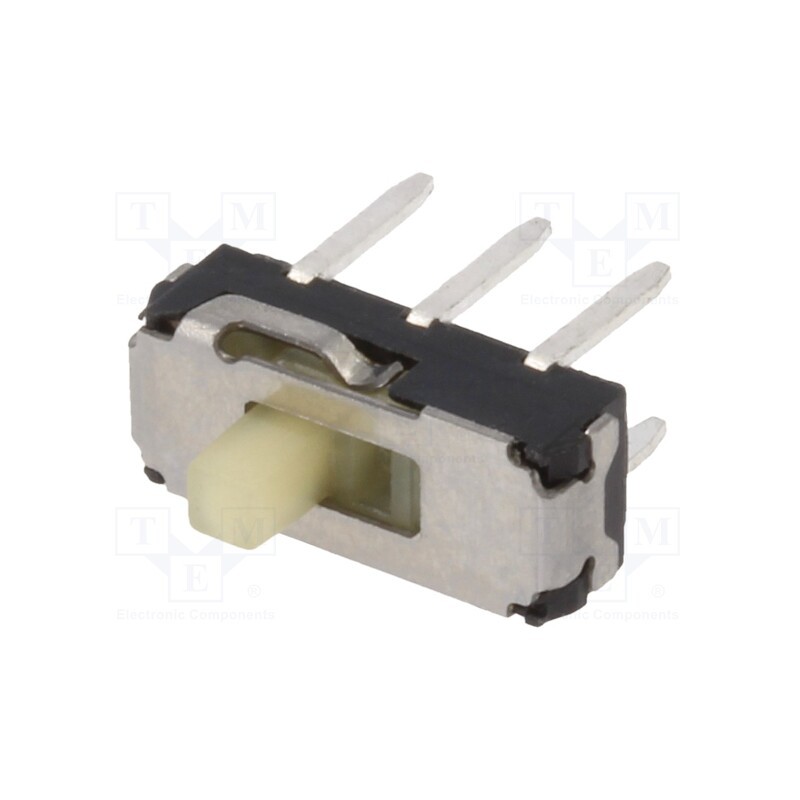 1 pcs x KNITTER-SWITCH - MMP 221 - Switch: slide, Pos: 2, SP3T, 0.3A/6VDC, ON-ON-ON, PCB,THT, -25÷85°C