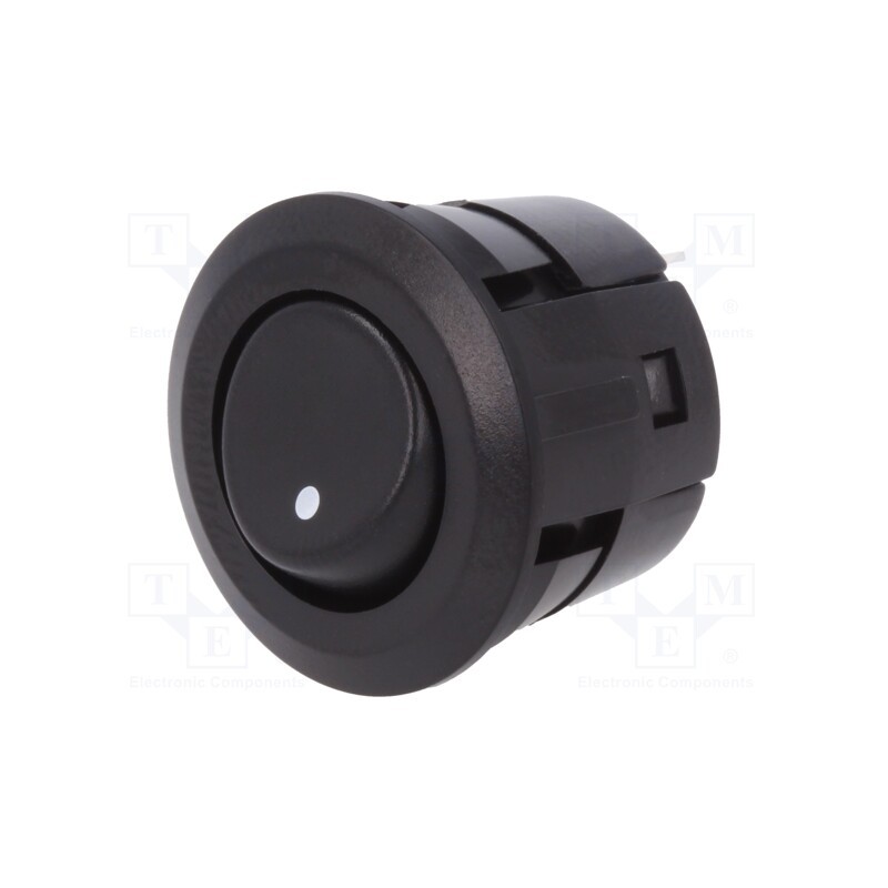 1 pcs x MIYAMA - DS059K-WD-K - ROCKER, SPST, Pos: 2, ON-OFF, 3A/250VAC, black, none, Rcont max: 20mΩ