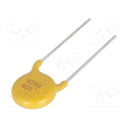 5 pcs x ECE - ERF-LX008V2 - Fuse: PTC polymer, 80mA, bag, Ø0.51x7.6mm