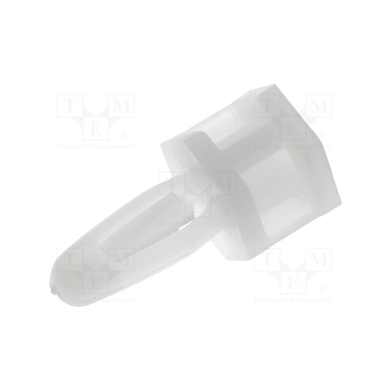 20 pcs x ESSENTRA - TCBS-4-01 - Assembly stud, polyamide, L: 6.4mm, screwed fole,snap fastener