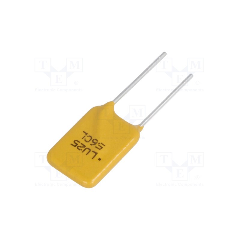 5 pcs x ECE - ERF-LU025V2 - Fuse: PTC polymer, 250mA, bag, Ø0.65x7.6mm