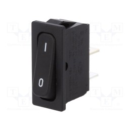 1 pcs x Marquardt - 1831.3313 - ROCKER, SPST-NO, Pos: 2, OFF-ON, 20A/250VAC, black, IP40, none, 100mΩ