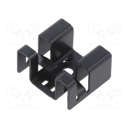 1 pcs x Advanced Thermal Solutions - ATS-PCB1032 - Heatsink: extruded, U, TO220, black, L: 21.6mm, W: 25.4mm, H: 12.7mm