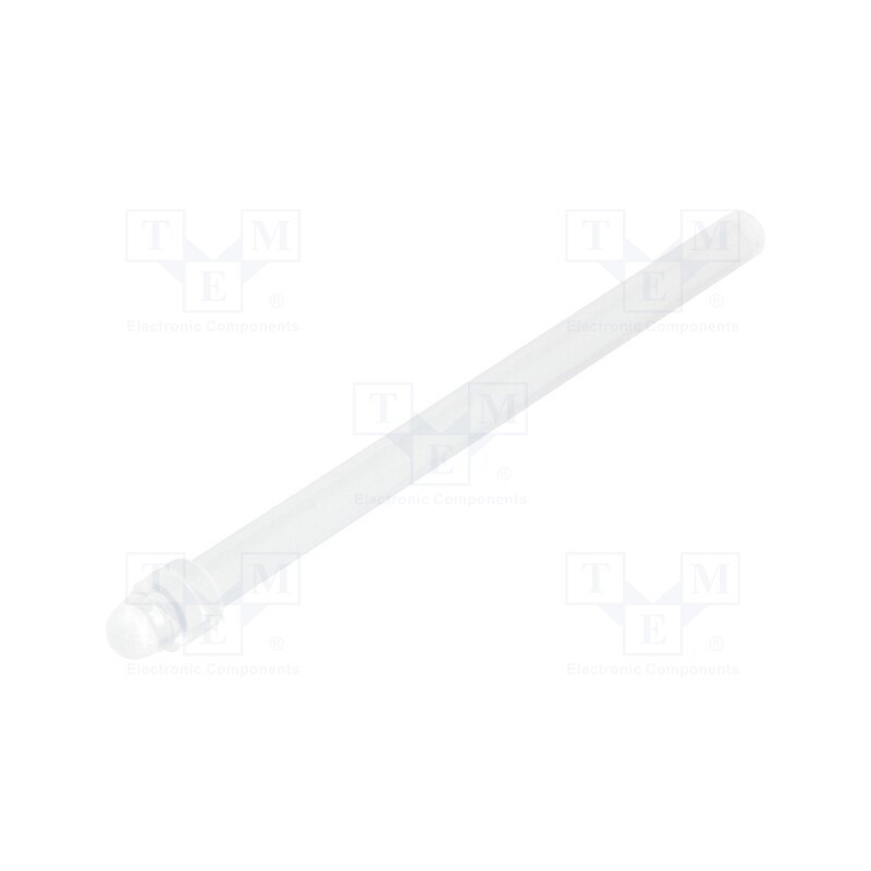 1 pcs x MENTOR - 1265.1002 - Fiber for LED, round, Ø2.8mm, Front: convex, straight, -20÷50°C