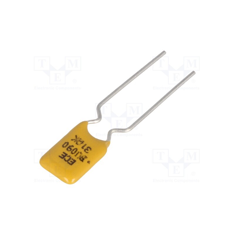 5 pcs x ECE - BU090 - Fuse: PTC polymer, 900mA, Ø0.51x7.6mm