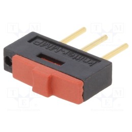 1 pcs x KNITTER-SWITCH - MMP 1010 D-1 - Switch: slide, Pos: 2, SPDT, 0.3A/24VAC, 0.5A/12VDC, ON-ON, PCB,THT