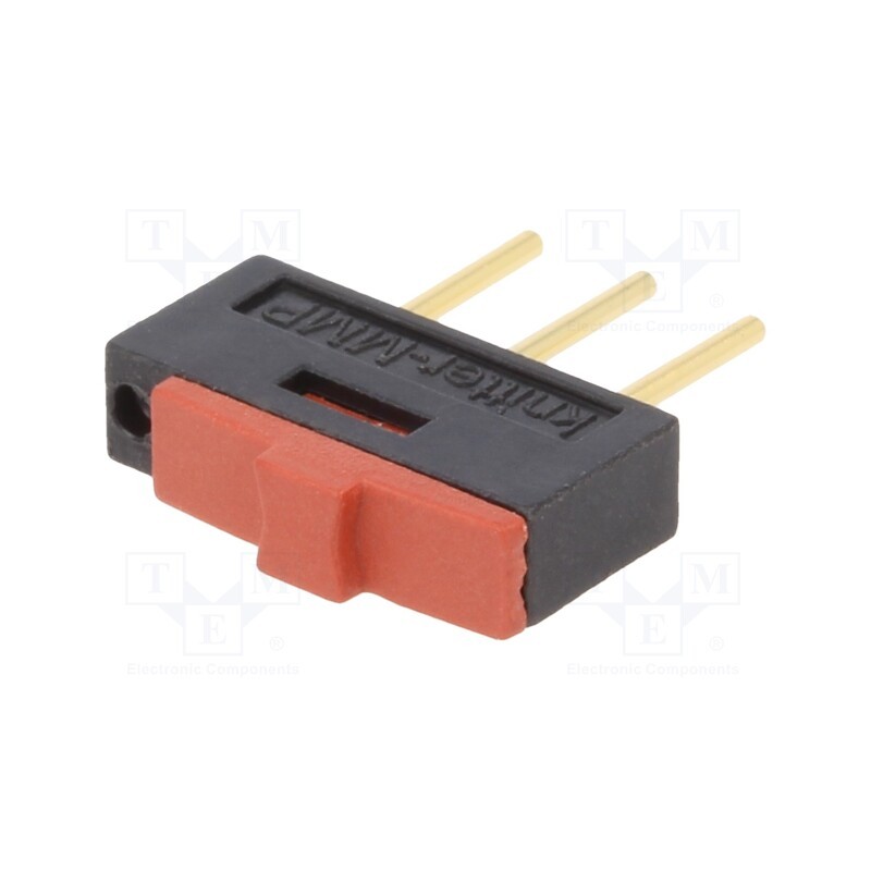 1 pcs x KNITTER-SWITCH - MMP 1010 D-1 - Switch: slide, Pos: 2, SPDT, 0.3A/24VAC, 0.5A/12VDC, ON-ON, PCB,THT