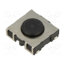 1 pcs x SCHURTER - 1241.1601.11 - Microswitch TACT, SPST-NO, Pos: 2, 0.05A/42VDC, SMD, 1.8N, 4.7mm