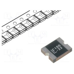 5 pcs x LITTELFUSE - 2016L100/33DR - Fuse: PTC polymer, 1.1A, 2016L