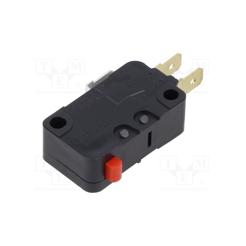 1 pcs x OMRON OCB - D3V-16G-1C25-K - Microswitch SNAP ACTION, 16A/250VAC, without lever, SPDT, Pos: 2
