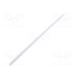 6 m x TE Connectivity - RNF-3000-3/1-X-STK - Heat shrink sleeve, glueless, 3: 1, 3mm, L: 1.2m, transparent, 5pcs.