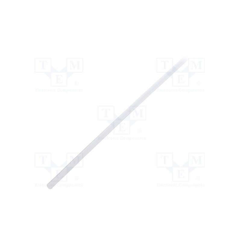 6 m x TE Connectivity - RNF-3000-3/1-X-STK - Heat shrink sleeve, glueless, 3: 1, 3mm, L: 1.2m, transparent, 5pcs.