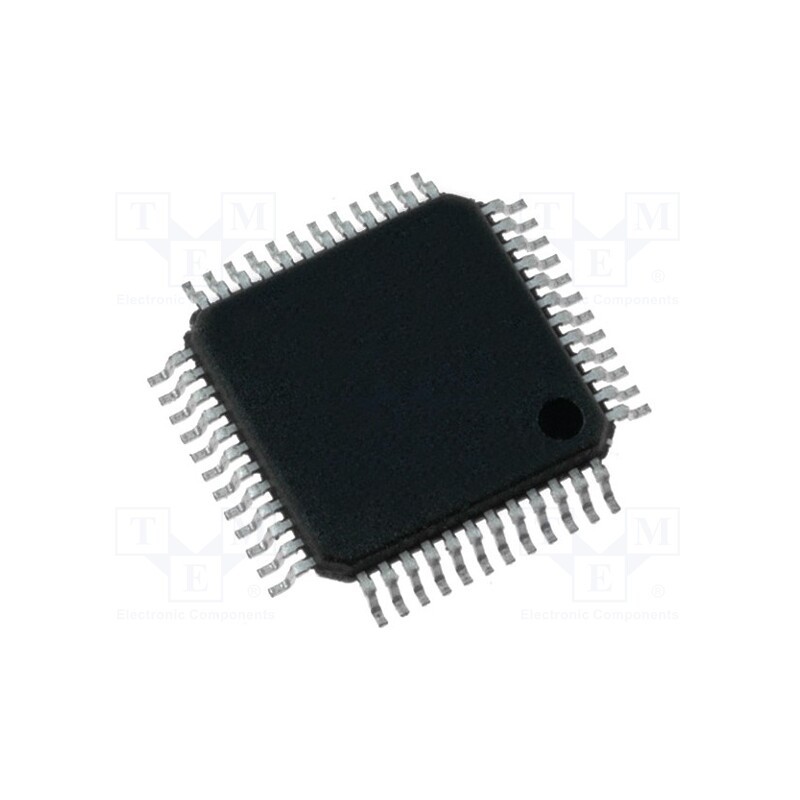 1 pcs x MICROCHIP TECHNOLOGY - DSPIC33CK128MP205-I/PT - IC: dsPIC microcontroller, 128kB, 16kBSRAM, TQFP48, 3÷3.6VDC
