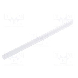 6 m x TE Connectivity - RNF-100-3/8-X-STK - Heat shrink sleeve, glueless,flexible, 2: 1, 9.5mm, L: 1.2m, 5pcs.