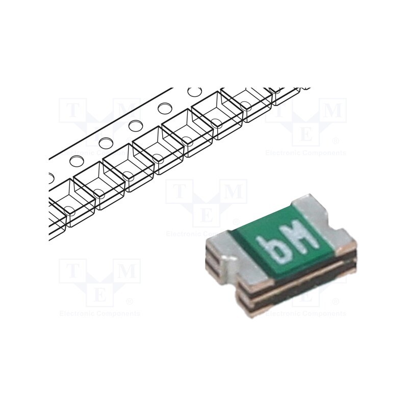 5 pcs x BEL FUSE - 0ZCK0050FF2E - Fuse: PTC polymer, 0.5A, Imax: 100A, 0ZCK, 0805