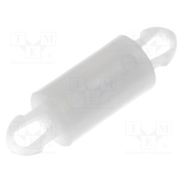 50 pcs x FIX&FASTEN - FIX-MADA-8 - PCB distance, polyamide, L: 8mm, latch/latch, natural, UL94V-2