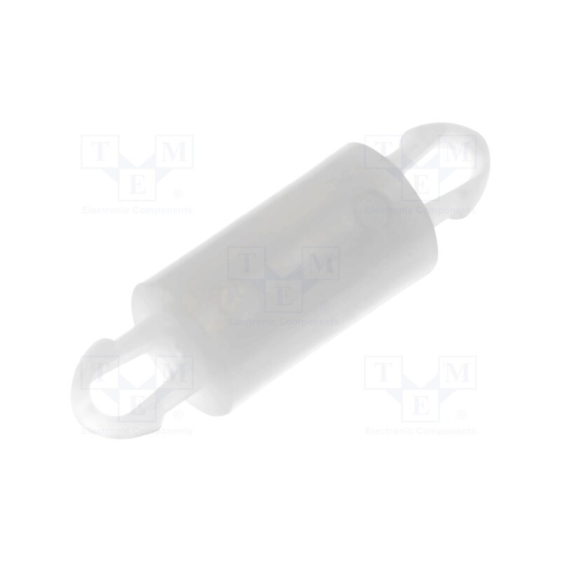 50 pcs x FIX&FASTEN - FIX-MADA-8 - PCB distance, polyamide, L: 8mm, latch/latch, natural, UL94V-2