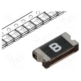 5 pcs x LITTELFUSE - 1206L016WR - Fuse: PTC polymer, 160mA, SMD, 1206L