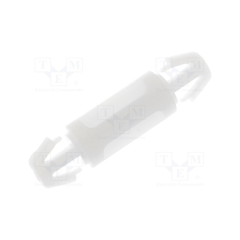 50 pcs x FIX&FASTEN - FIX-LCC-10S - PCB distance, polyamide, L: 10mm, latch/latch, natural, UL94V-2