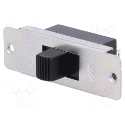 1 pcs x MIYAMA - DS149C-K - Switch: slide, Pos: 3, SPDT, 6A/250VAC, ON-OFF-ON, No.of term: 3