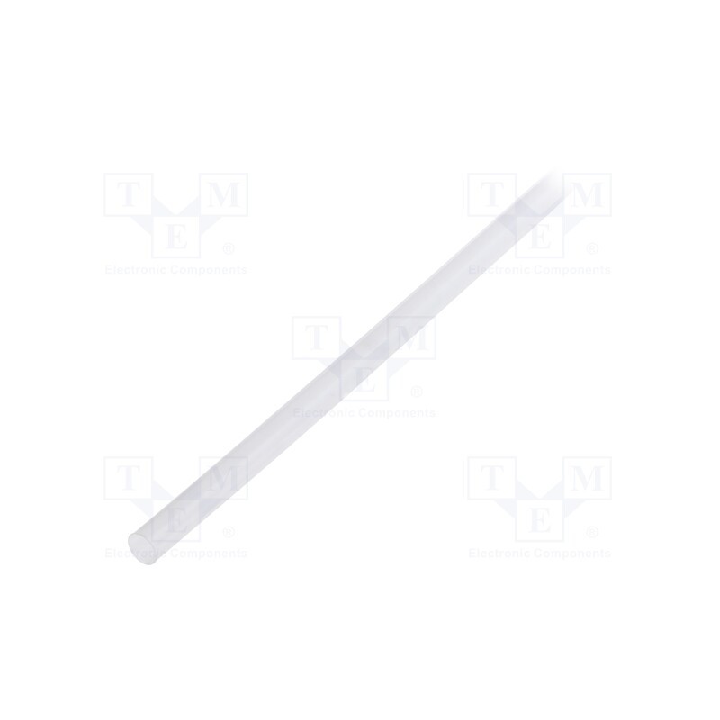 6 m x TE Connectivity - RNF-3000-6/2-X-STK - Heat shrink sleeve, glueless, 3: 1, 6mm, L: 1.2m, transparent, 5pcs.