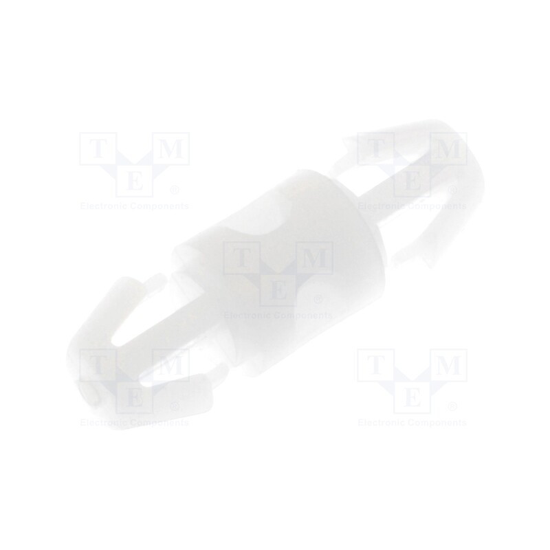 50 pcs x FIX&FASTEN - FIX-LCC-5 - PCB distance, polyamide, L: 5mm, latch/latch, natural, UL94V-2