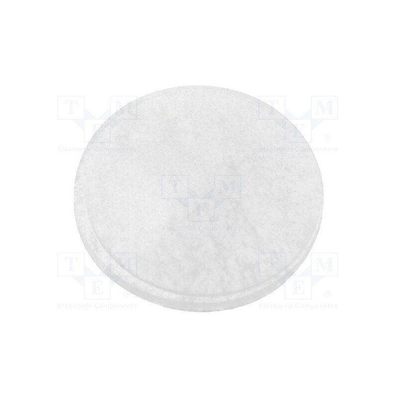 50 pcs x FIX&FASTEN - FIX-RF8-2A - Self-adhesive foot, Ø: 8mm, H: 2mm, transparent, silicone, C: 1mm