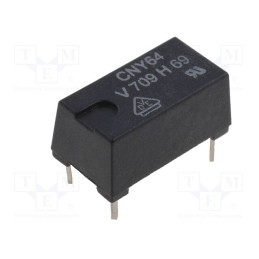 1 pcs x VISHAY - CNY64 - Optocoupler, THT, Ch: 1, OUT: transistor, Uinsul: 8.3kV, Uce: 32V