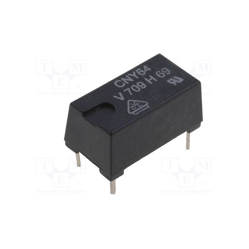 1 pcs x VISHAY - CNY64 - Optocoupler, THT, Ch: 1, OUT: transistor, Uinsul: 8.3kV, Uce: 32V