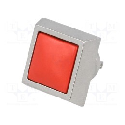 1 pcs x ONPOW - GQ12S-10J/T-R - Switch: vandal resistant, Pos: 2, SPST-NO, 2A/36VDC, IP65, OFF-(ON)