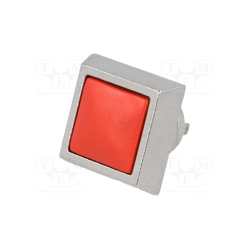 1 pcs x ONPOW - GQ12S-10J/T-R - Switch: vandal resistant, Pos: 2, SPST-NO, 2A/36VDC, IP65, OFF-(ON)