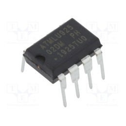 3 pcs x MICROCHIP TECHNOLOGY - AT24C02D-PUM - IC: EEPROM memory, 2kbEEPROM, 2-wire,I2C, 256x8bit, 1.7÷3.6V, 1MHz