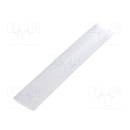 6 m x TE Connectivity - RNF-3000-18/6-X-STK - Heat shrink sleeve, glueless, 3: 1, 18mm, L: 1.2m, transparent