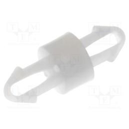 50 pcs x FIX&FASTEN - FIX-MAD-2.2 - PCB distance, polyamide, L: 2.2mm, latch/latch, natural, UL94V-2