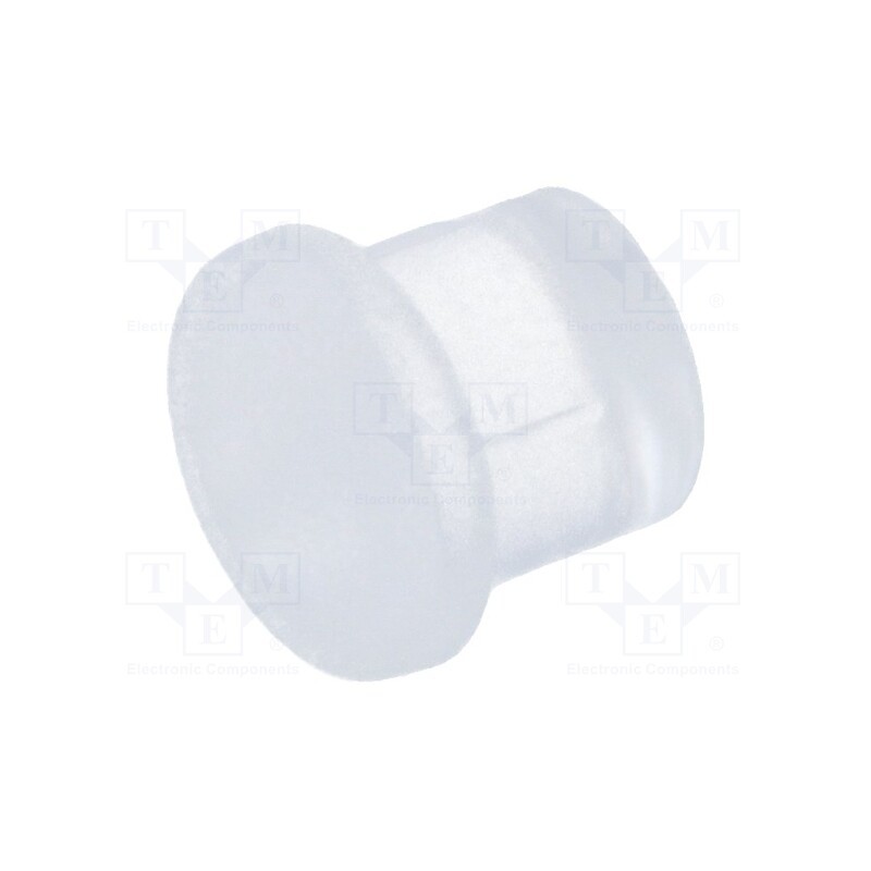 1 pcs x BIVAR - PLP5-2-125 - Fiber for LED, round, Ø5mm, Front: convex, straight