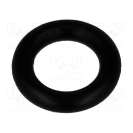 50 pcs x FIX&FASTEN - FIX-OR-5.8 - O-ring gasket, NBR rubber, Thk: 1.9mm, Øint: 5.8mm, black