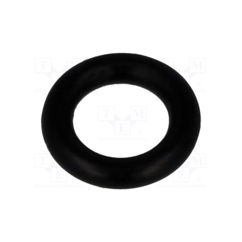 50 pcs x FIX&FASTEN - FIX-OR-5.8 - O-ring gasket, NBR rubber, Thk: 1.9mm, Øint: 5.8mm, black