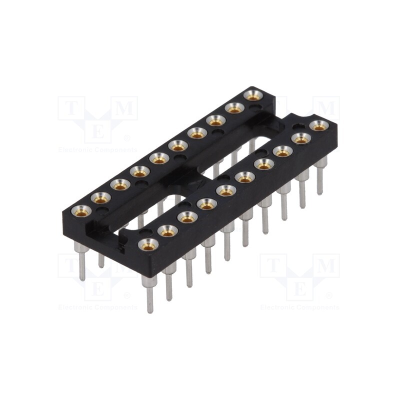 1 pcs x TE Connectivity - 2-1571552-6 - Socket: integrated circuits, DIP20, Pitch: 2.54mm, precision, THT