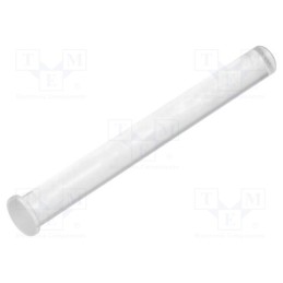 1 pcs x BIVAR - PLP5-2-1500 - Fiber for LED, round, Ø5mm, Front: convex, straight