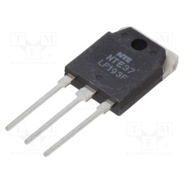 1 pcs x NTE Electronics - NTE37 - Transistor: PNP, bipolar, 140V, 12A, 100W, TO3P
