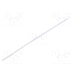 6 m x TE Connectivity - RNF-100-3/64-X-STK - Heat shrink sleeve, glueless,flexible, 2: 1, 1.2mm, L: 1.2m, 5pcs.