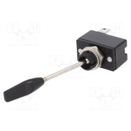 1 pcs x SCI - R13-96G-01-HWR - Switch: toggle, Pos: 2, SPST, OFF-(ON), 10A/12VDC, Toggle: flat, 50mΩ