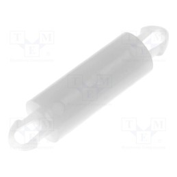 50 pcs x FIX&FASTEN - FIX-MADA-12 - PCB distance, polyamide, L: 12mm, latch/latch, natural, UL94V-2