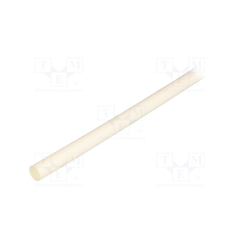 6 m x TE Connectivity - RNF-3000-12/4-9-STK - Heat shrink sleeve, glueless, 3: 1, 12mm, L: 1.2m, white, RNF-3000