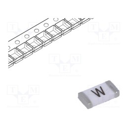 5 pcs x CONQUER ELECTRONIC - CQ12LV 8A 125V - Fuse: fuse, time-lag, 8A, SMD, ceramic, CQ, SMD